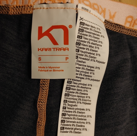 Kari Traa Lune Baselayer leggings SX.S NWT - Picture 6 of 9